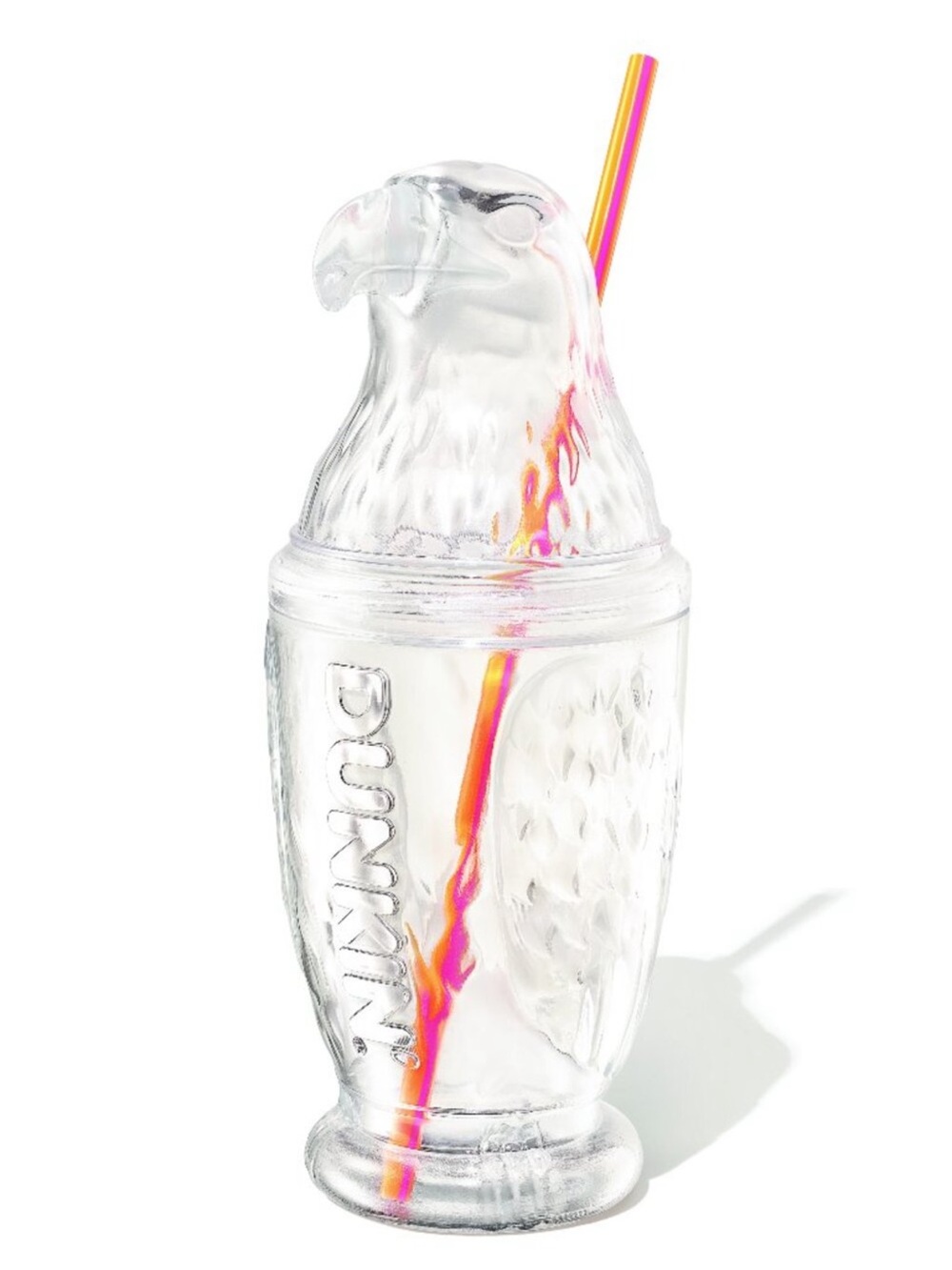 2026 Limited Edition “RARE” Dunkin Eagle Cup & Straw With Refresher Code